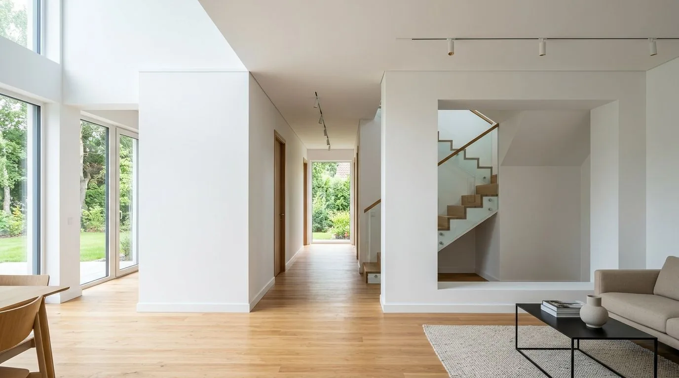 Faux plafond avec spots à Seraing