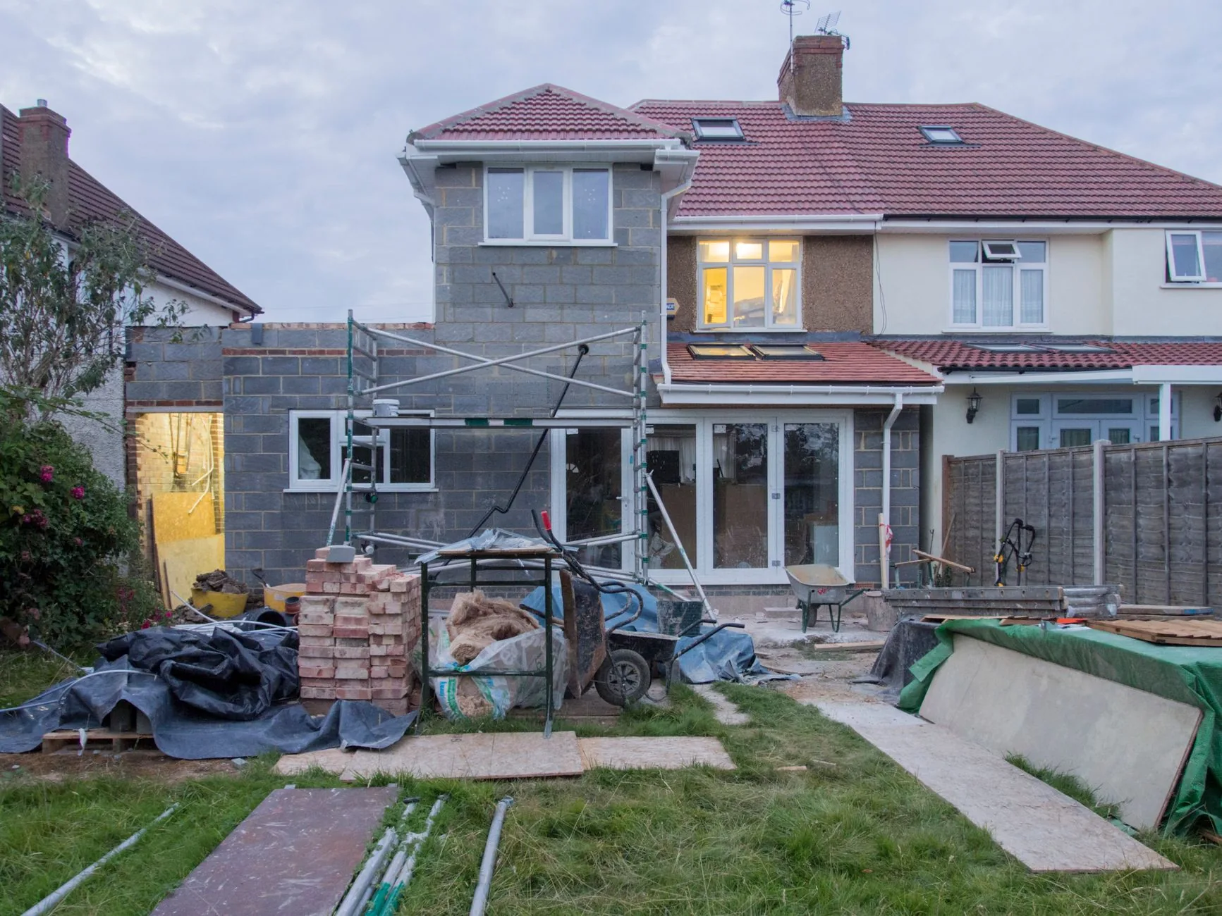 Extension ossature bois ou maçonnerie ? — Extension & agrandissement maison en Beringen